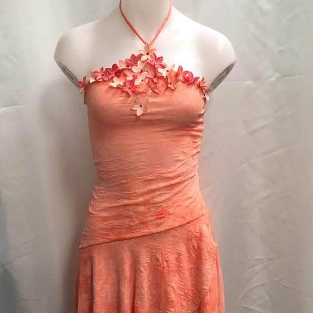 New coral dress